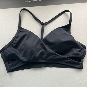 Pink Sport Gym to Swim Bodywrap top